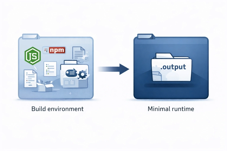 Multi-stage Docker build diagram Multi-stage Docker build diagram