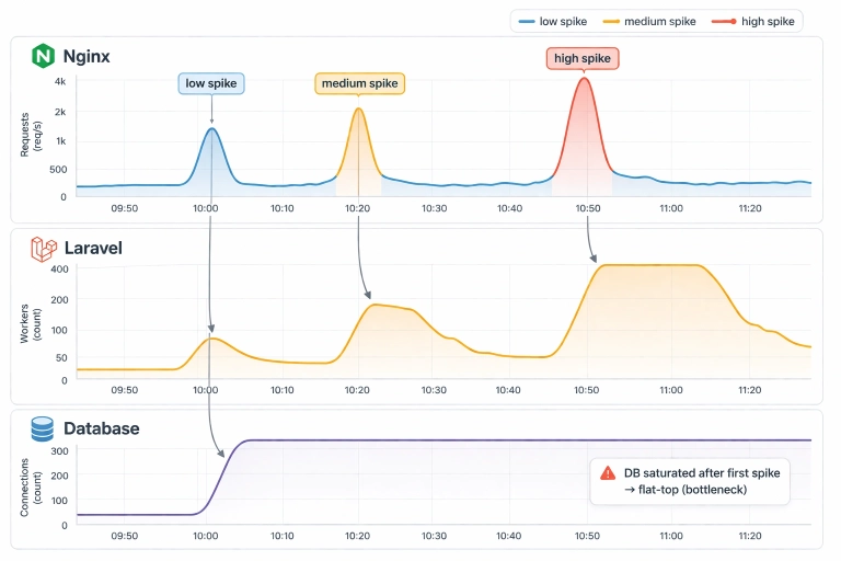 try to identify bottlenecks on spikes